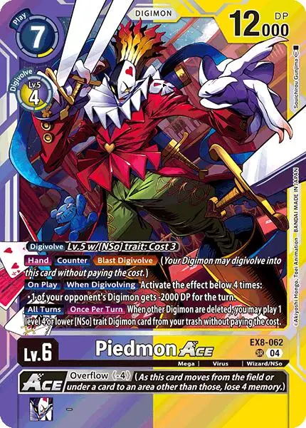 Piedmon Ace [Ex8-062] [Chain Of Liberation] 1