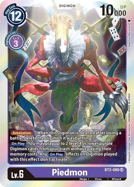 Piedmon [Bt2-080] [Release Special Booster Ver.1.0] 1