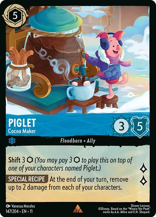 Piglet - Cocoa Maker (147/204) [Winterspell] 1