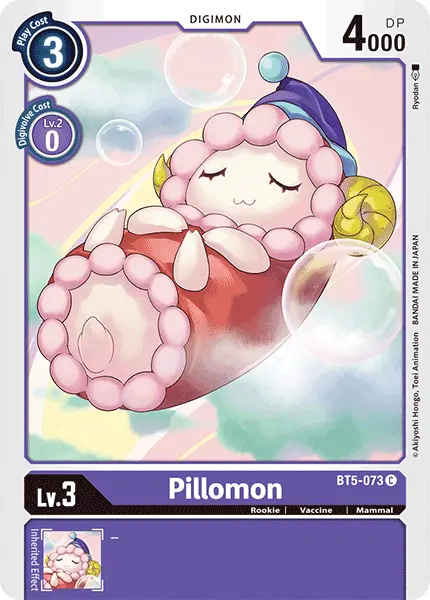 Pillomon [Bt5-073] [Battle Of Omni] 1
