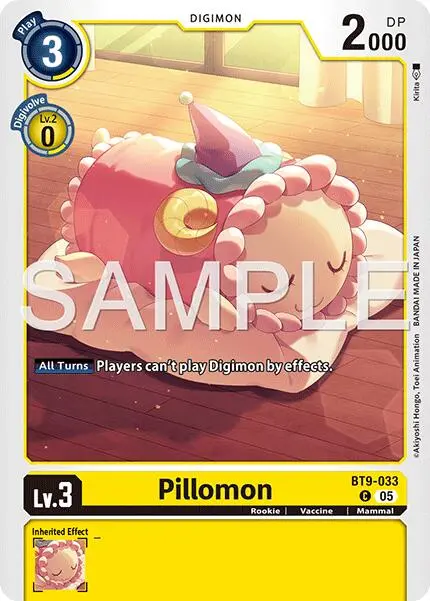 Pillomon [Bt9-033] (Reprint) [Advanced Booster Digimon Generation] 1