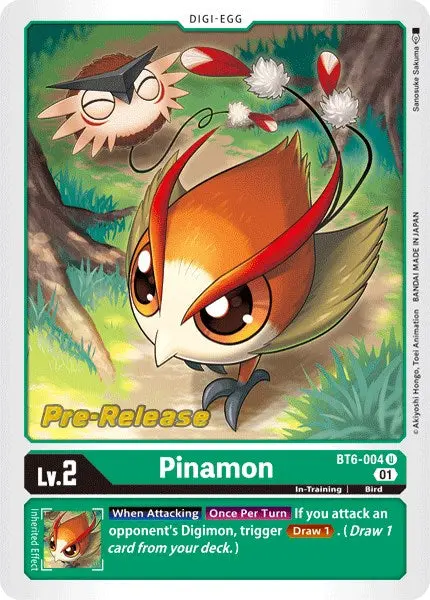 Pinamon [Bt6-004] [Double Diamond Pre-Release Cards] 1
