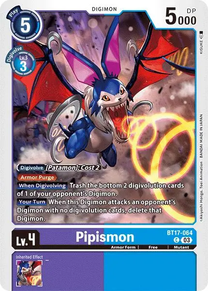 Pipismon [Bt17-064] [Secret Crisis] 1