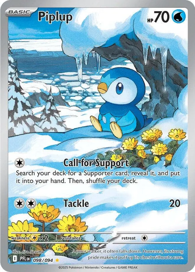 Piplup (098/094) [Mega Evolution: Phantasmal Flames] 1