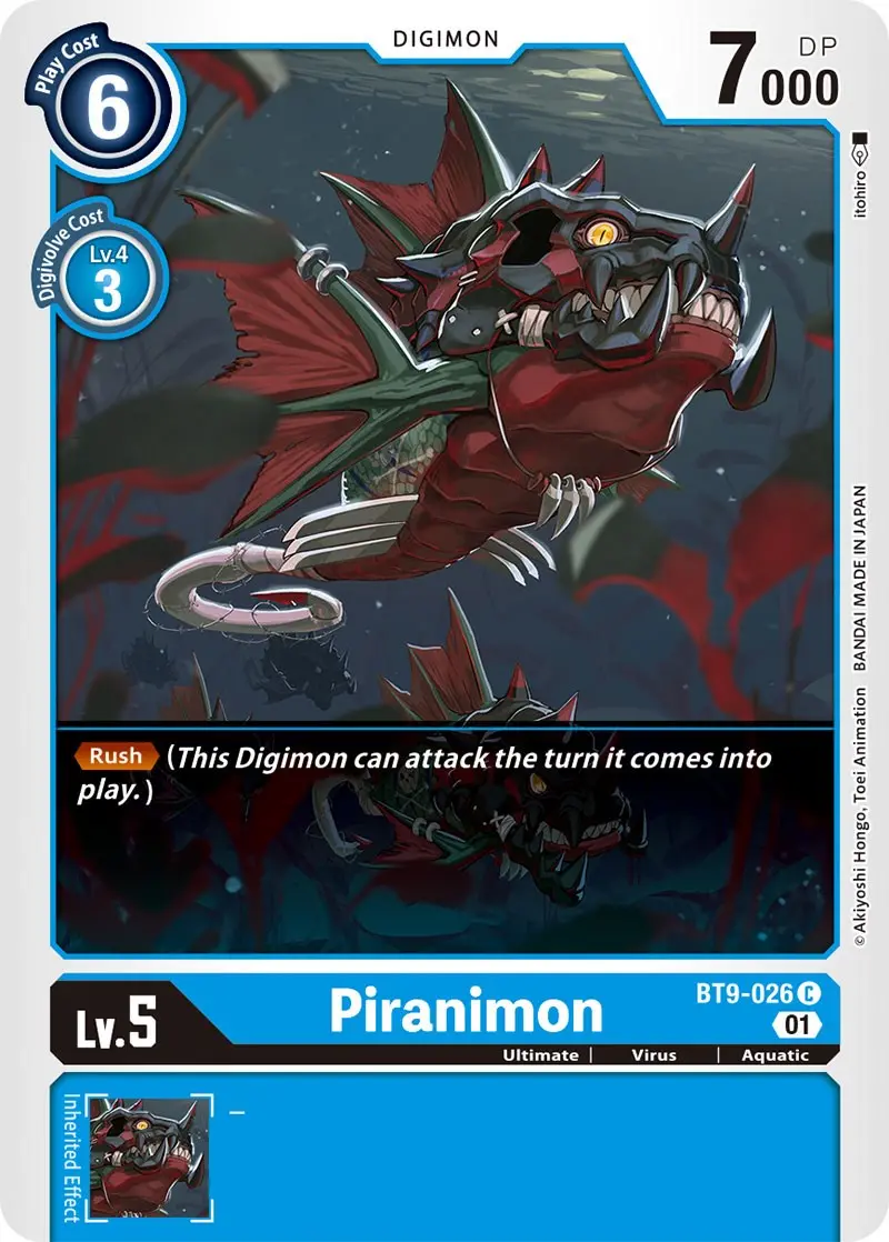 Piranimon [Bt9-026] [X Record] 1