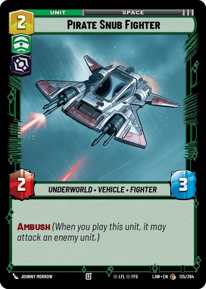 Pirate Snub Fighter (135/264) (135/264) [A Lawless Time] 1
