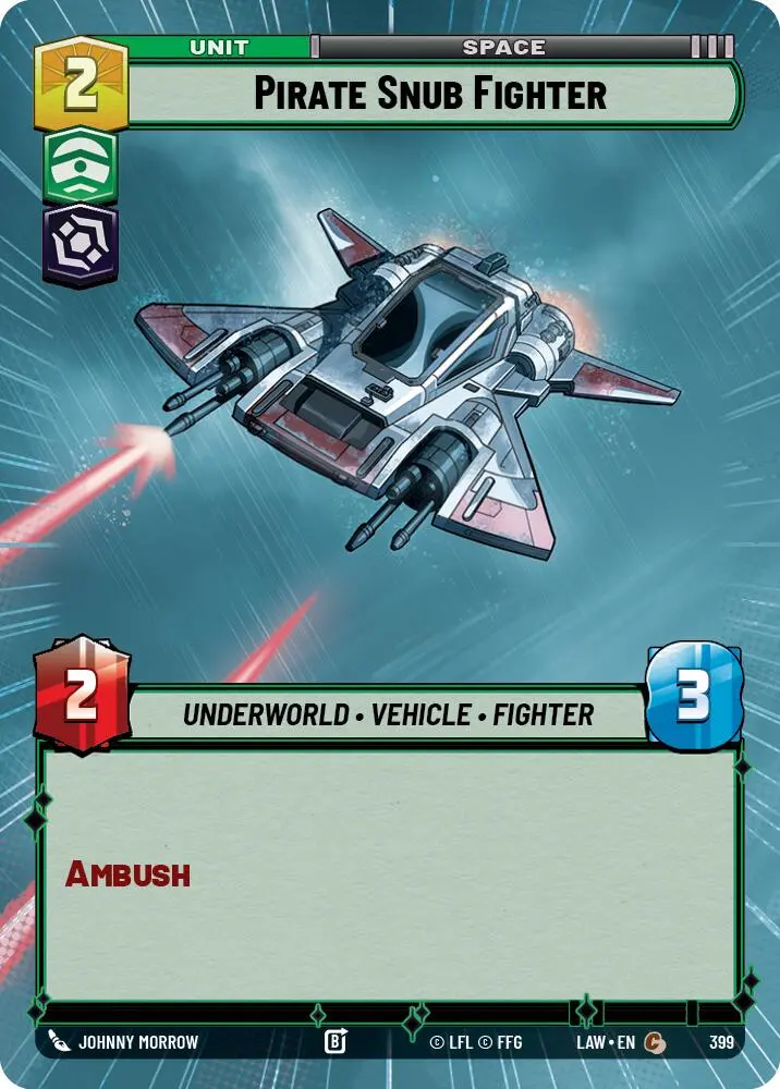 Pirate Snub Fighter (399) (Hyperspace) (399) [A Lawless Time] 1