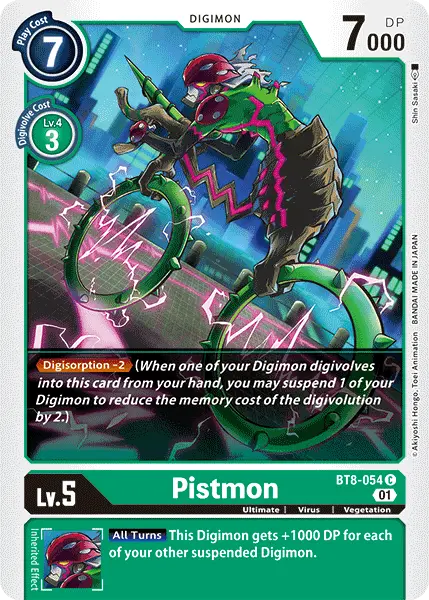 Pistmon [Bt8-054] [New Awakening] 1
