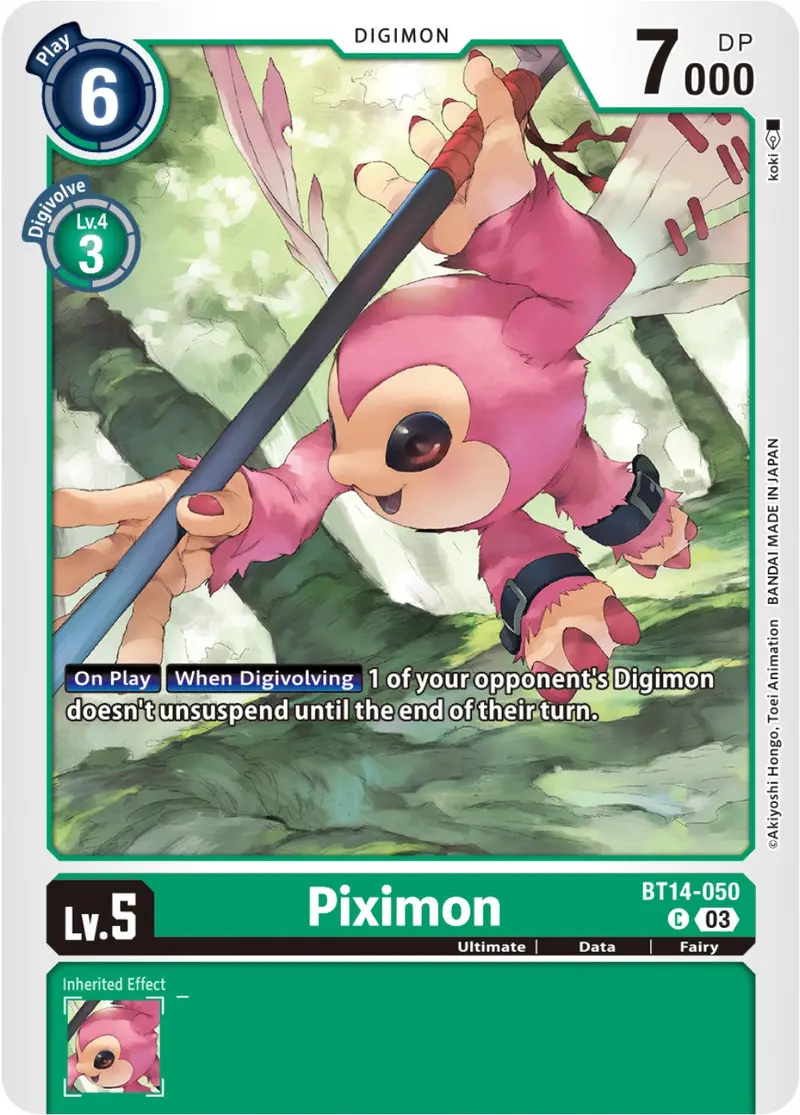 Piximon [Bt14-050] [Blast Ace] 1