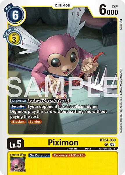 Piximon [Bt24-039] [Time Stranger] 1