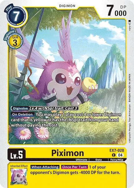 Piximon [Ex7-028] [Digimon Liberator] 1