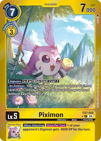 Piximon [Ex7-028] (Foil) [Digimon Liberator] 1
