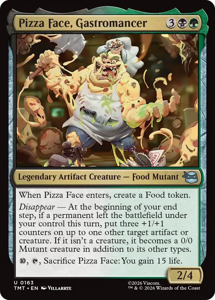 Pizza Face, Gastromancer [Teenage Mutant Ninja Turtles] 1