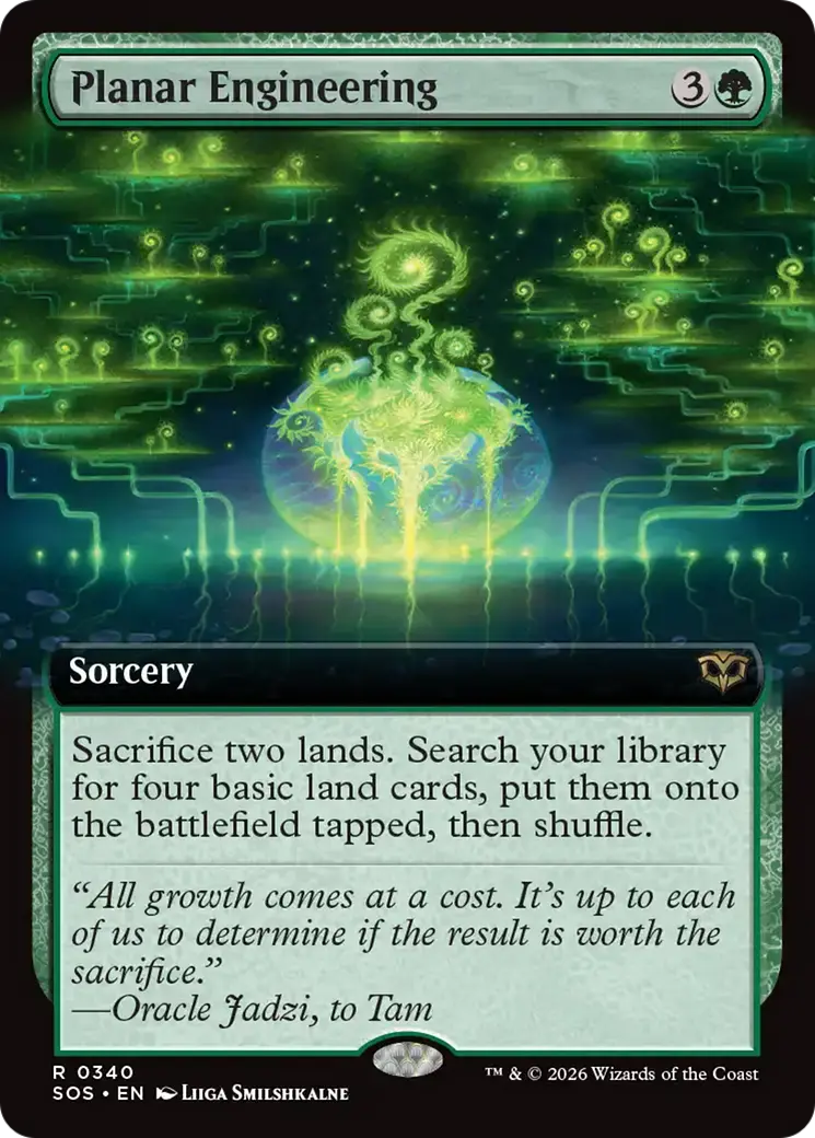 Planar Engineering (Extended Art) [Secrets Of Strixhaven] 1