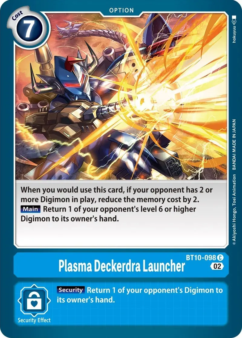 Plasma Deckerdra Launcher [Bt10-098] [Xros Encounter] 1