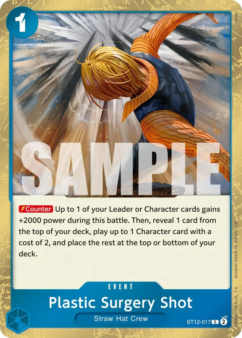 Plastic Surgery Shot (St12-017) (Pirate Foil) [Premium Booster -The Best- Vol. 2] 1