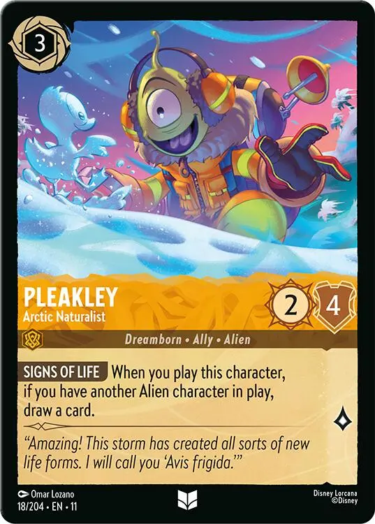 Pleakley - Arctic Naturalist (18/204) [Winterspell] 1