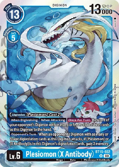 Plesiomon (X Antibody) [	Bt15-032] [Exceed Apocalypse] 1