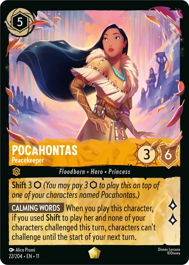 Pocahontas - Peacekeeper (22/204) [Winterspell] 1