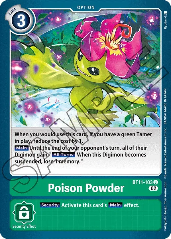 Poison Powder [Bt11-103] [Dimensional Phase] 1