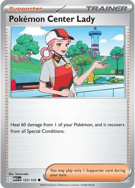 Pokemon Center Lady (123/132) [Mega Evolution: Base Set] 1