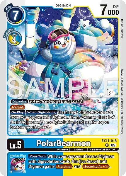 Polarbearmon [Ex11-016] [Dawn Of Liberator] 1