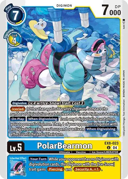 Polarbearmon [Ex8-023] [Chain Of Liberation] 1