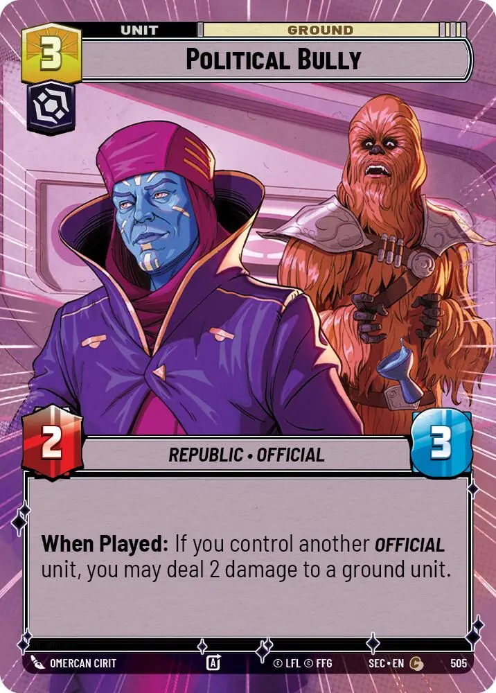 Political Bully (505) (Hyperspace) (505) [Secrets Of Power] 1
