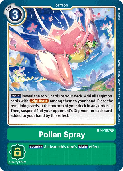 Pollen Spray [Bt4-107] [Great Legend] 1