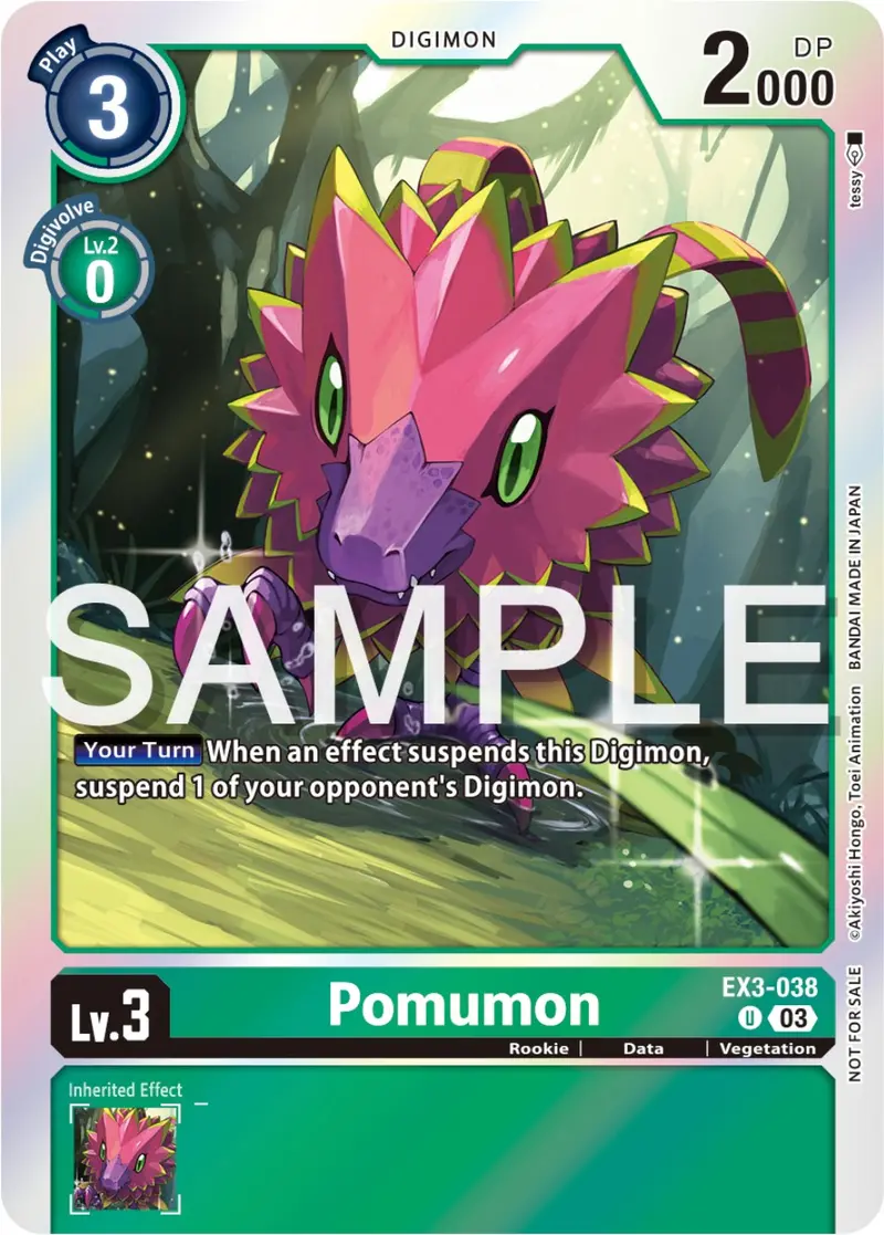 Pomumon [Ex3-038] (Official Tournament Pack Vol.12) [Draconic Roar Promos] 1