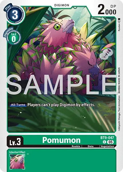 Ponumon [Bt9-047] (Foil Reprint) [Advanced Booster Digimon Generation] 1