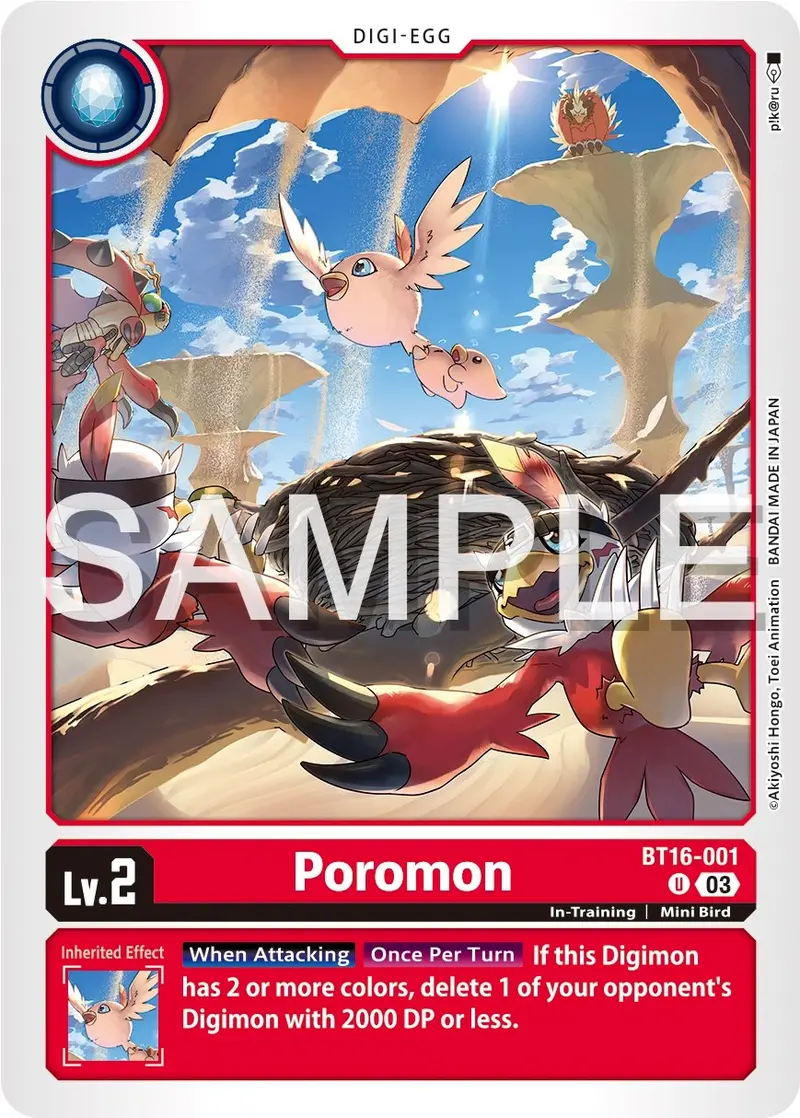 Poromon [Bt16-001] [Beginning Observer] 1