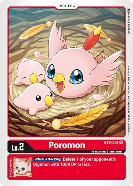 Poromon [Bt3-001] [Release Special Booster Ver.1.5] 1