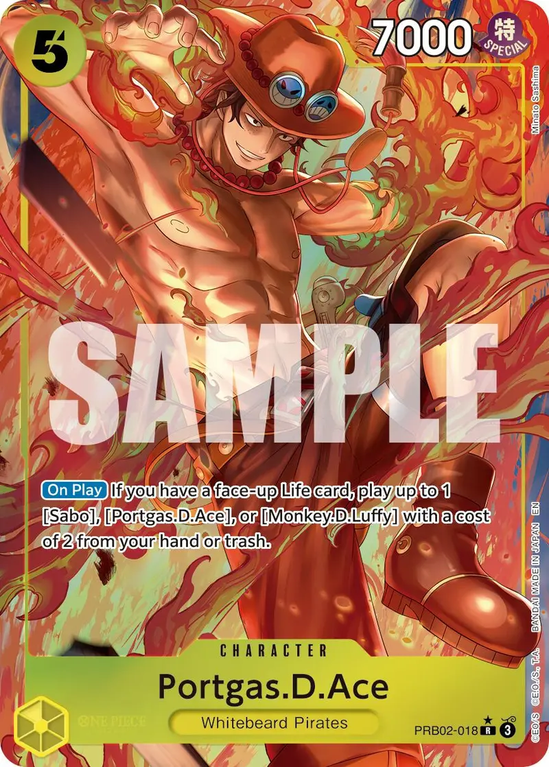 Portgas.D.Ace (Alternate Art) [Premium Booster -The Best- Vol. 2] 1