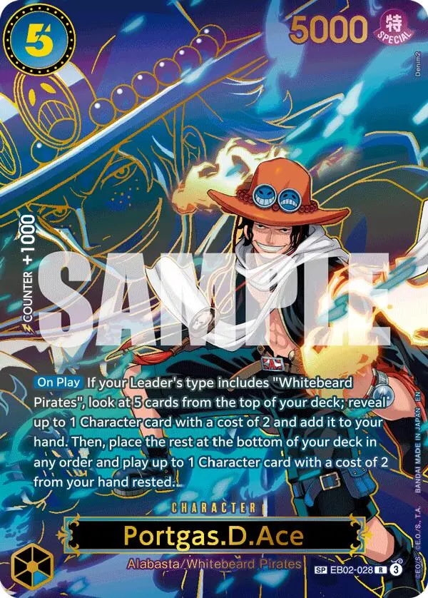 Portgas.D.Ace (Eb02-028) (Sp) [Carrying On His Will] 1