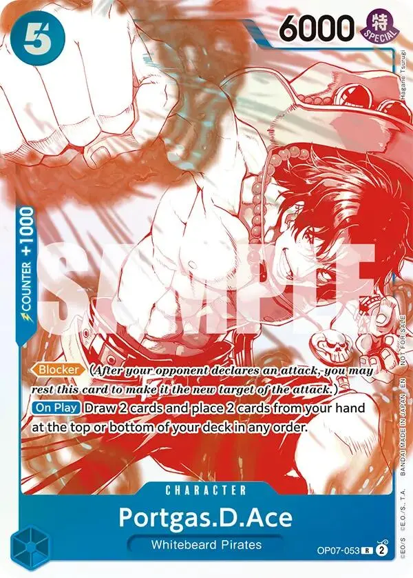 Portgas.D.Ace (Op07-053) (3Rd Anniversary Treasure Campaign Pack) [One Piece Promotion Cards] 1