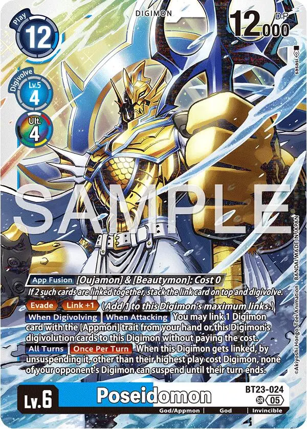 Poseidomon [Bt23-024] [Hackers' Slumber] 1