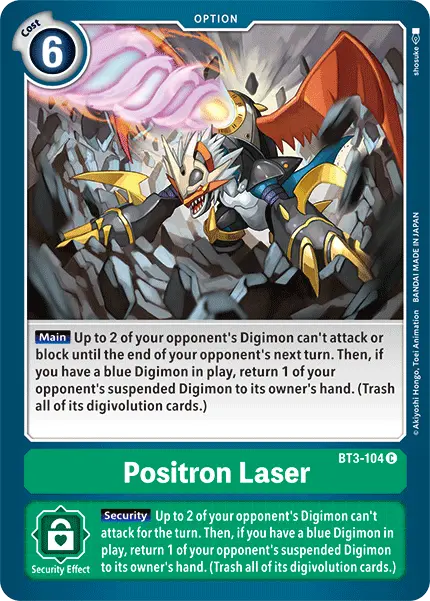 Positron Laser [Bt3-104] [Release Special Booster Ver.1.5] 1