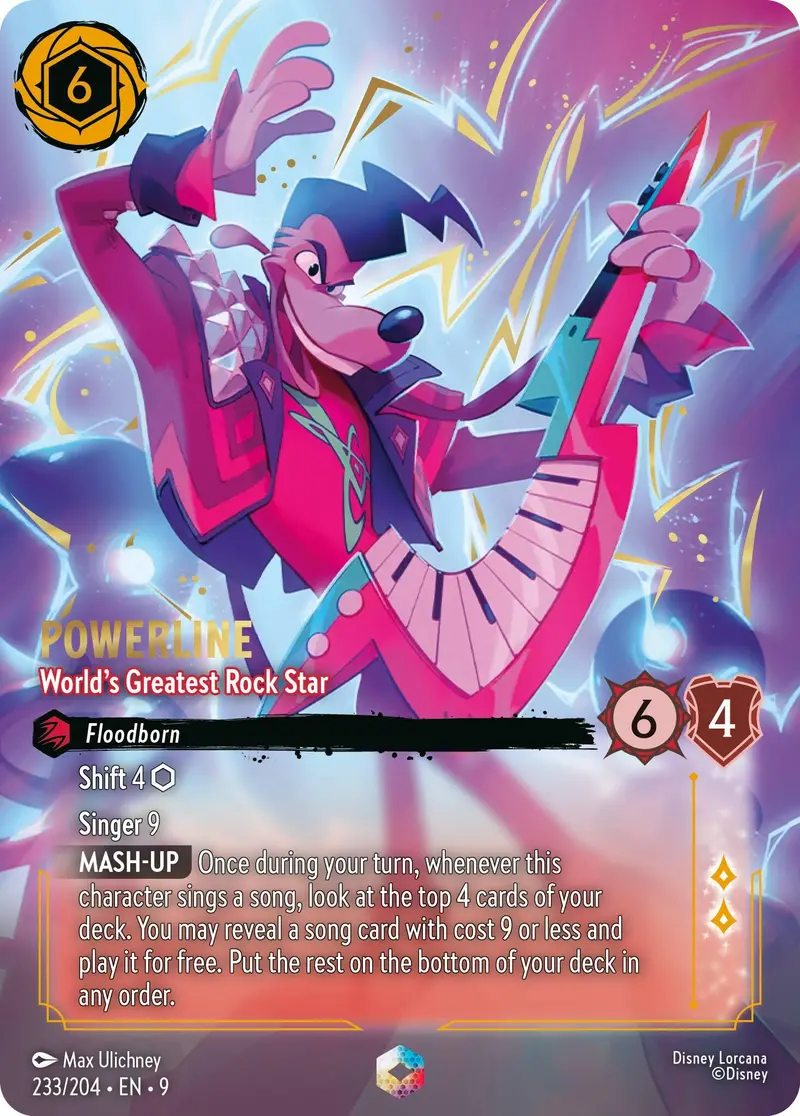 Powerline - World's Greatest Rock Star (Enchanted) (233/204) [Fabled] 1