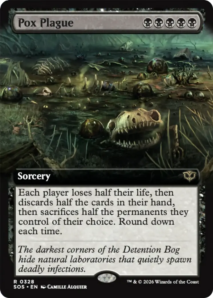 Pox Plague (Extended Art) [Secrets Of Strixhaven] 1