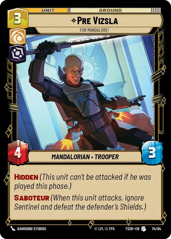 Pre Vizsla - For Mandalore! (74/84) (74/84) [Twin Suns] 1