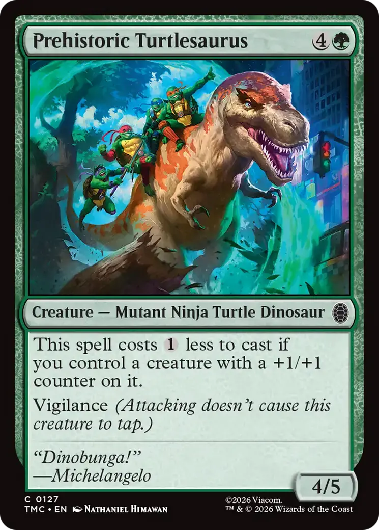 Prehistoric Turtlesaurus [Teenage Mutant Ninja Turtles Commander] 1