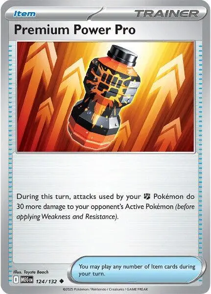 Premium Power Pro (124/132) [Mega Evolutions: Base Set] 1
