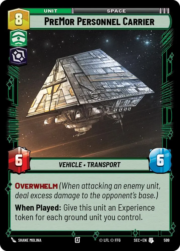 Premor Personnel Carrier (599) (Foil) (599) [Secrets Of Power] 1
