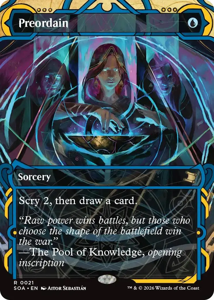 Preordain [Secrets Of Strixhaven: Mystical Archive] 1