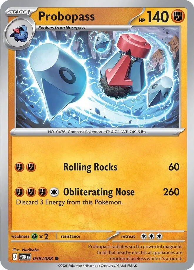 Probopass (038/088) [Mega Evolution: Perfect Order] 1