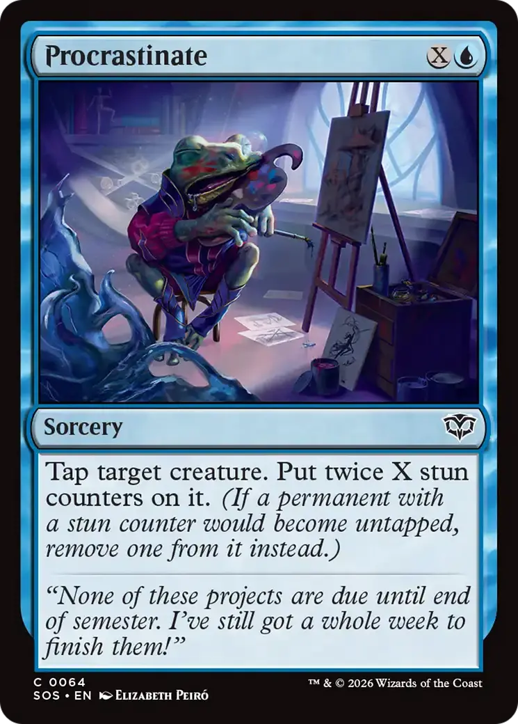 Procrastinate [Secrets Of Strixhaven] 1