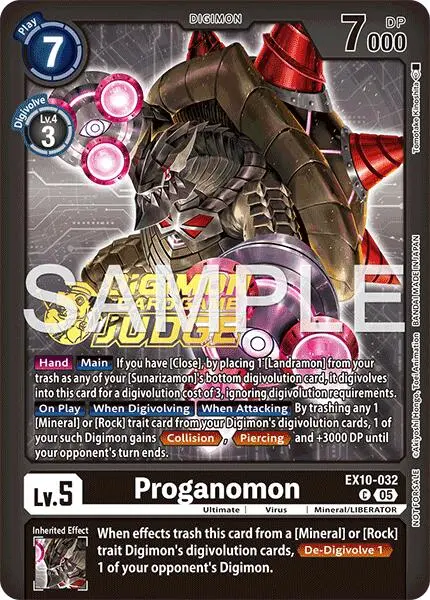 Proganomon [Ex10-032] (Judge Pack 9) [Sinister Order] 1