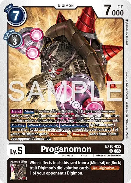 Proganomon [Ex10-032] [Sinister Order] 1