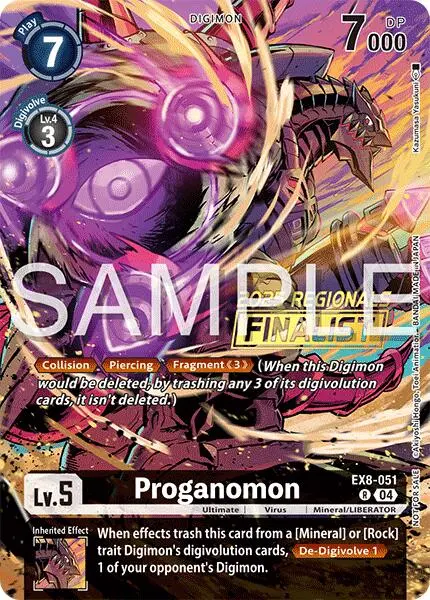Proganomon [Ex8-051] (Regionals 25-26 Season 2 Finalist) [Chain Of Liberation] 1